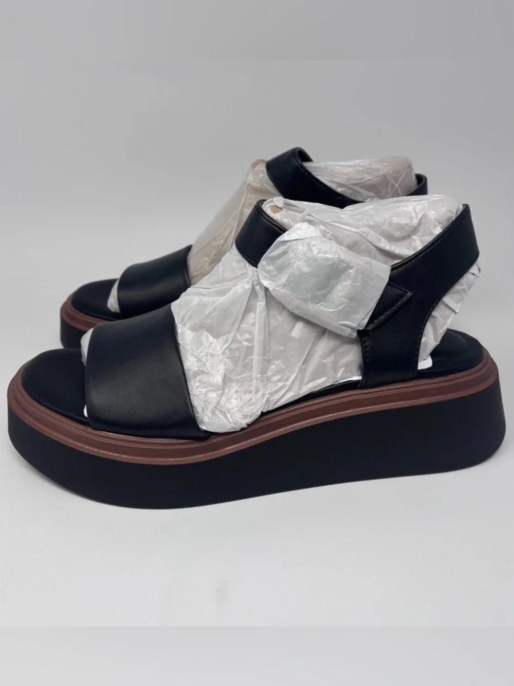 Giani Bernini Teagann Platform Wedge Sandals 8